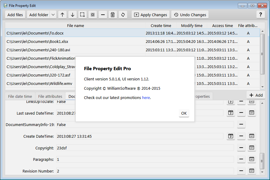 file property edit pro key